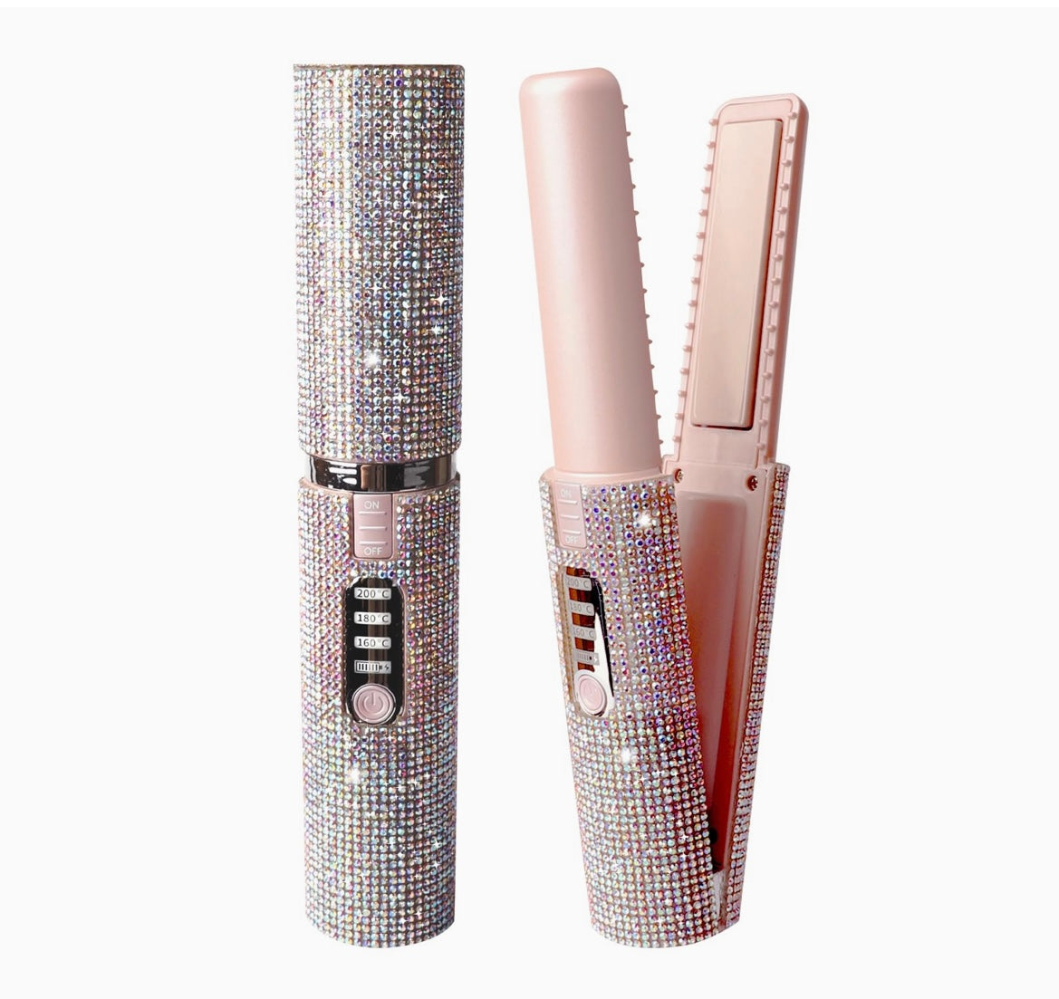 Beauty Meets Savage™ Wireless Portable Hair Straightener